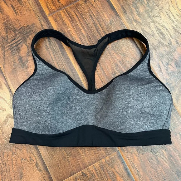 Lululemon 10 Speed Up Bra *High Support for C/D Cup Heathered Black / Black - Picture 4 of 7